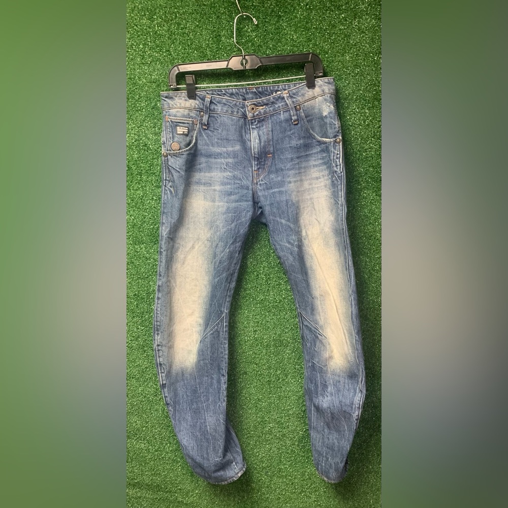 G-Star Raw Denim Arc 3D Loose Tapered Braces Jeans Size 30 (693) - Picture 1 of 7
